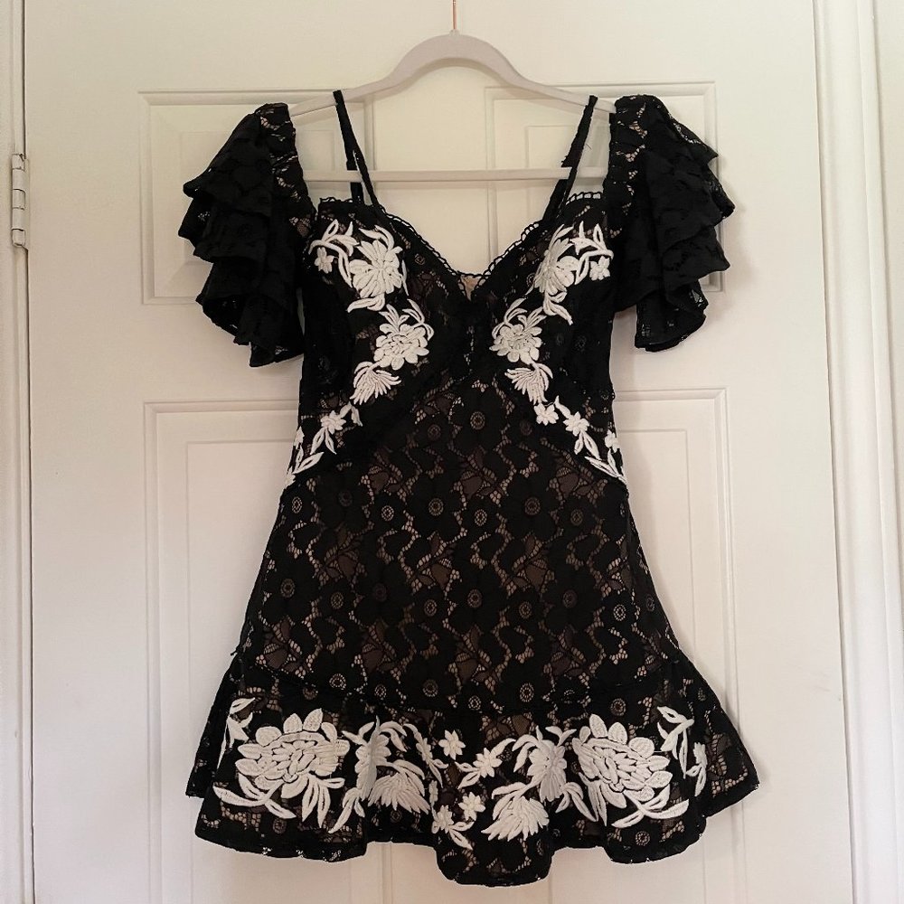 FOR LOVE AND LEMON MINI DRESS